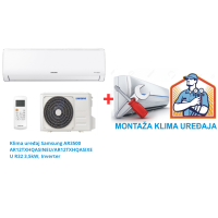 Klima uređaj Samsung AR3500 AR12TXHQASINEU/AR12TXHQASIXEU R32 3,5kW, Inverter SA MONTAŽOM